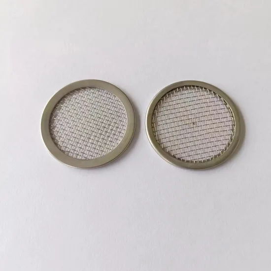 Filterscheibe aus gesintertem Metalldrahtgeflecht aus Edelstahl